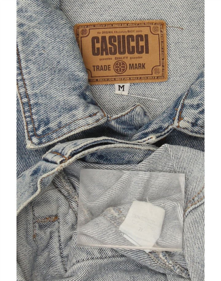 Cassuci Chaqueta vaquera para hombre UK 38 Algodón azul medio