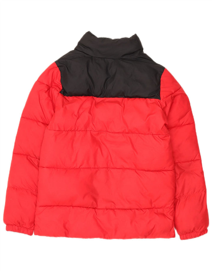 Columbia Chaqueta acolchada para niño 14-15 años Grande Rojo Colorblock Poliéster