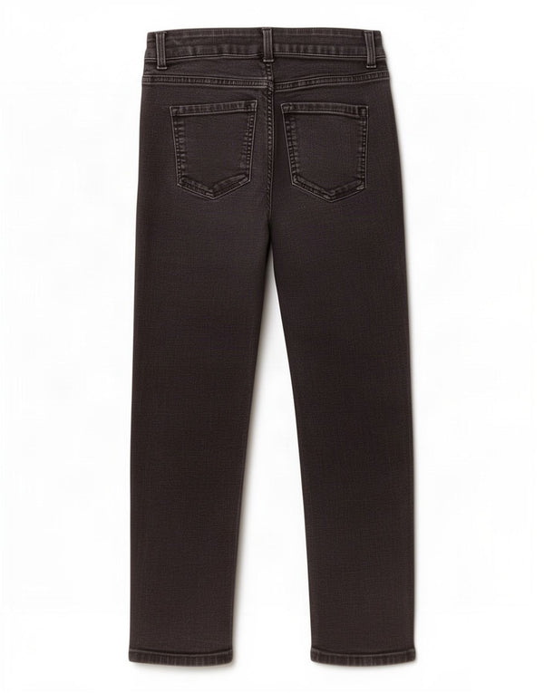 Marks & Spencer Vaqueros ajustados para mujer UK 10 Small W28 L25 Algodón negro