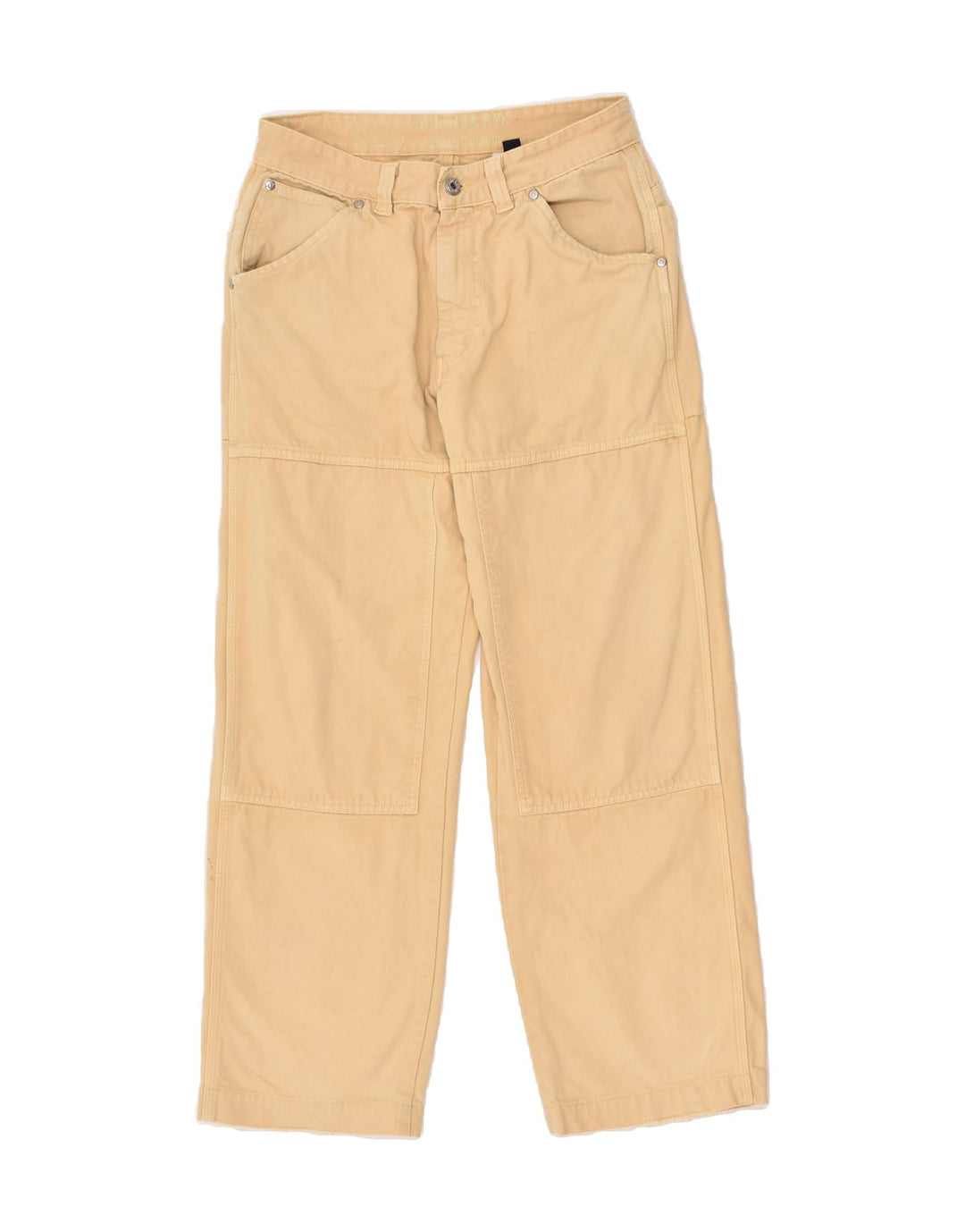MURPHY & NYE Mens Straight Casual Trousers W33 L27  Beige Cotton | Vintage Murphy & Nye | Thrift | Second-Hand Murphy & Nye | Used Clothing | Messina Hembry 