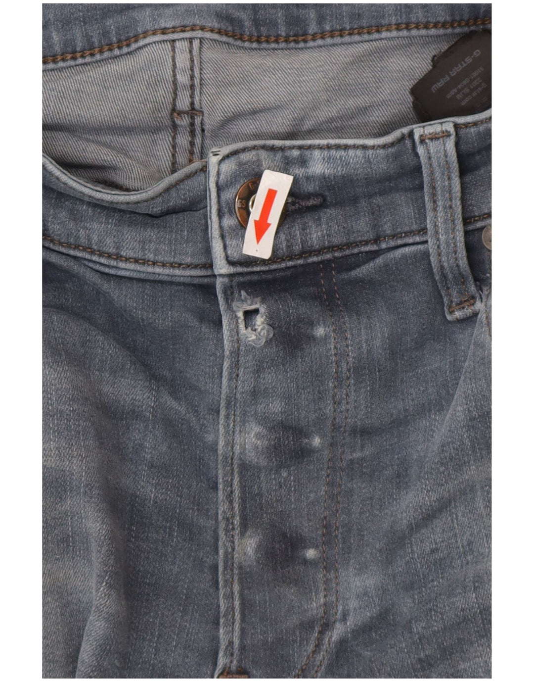 Vaqueros ajustados para hombre G-Star W34 L30 Poliéster azul