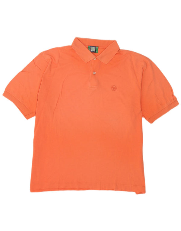 Sergio Tacchini Polo Hombre XL Naranja Algodón