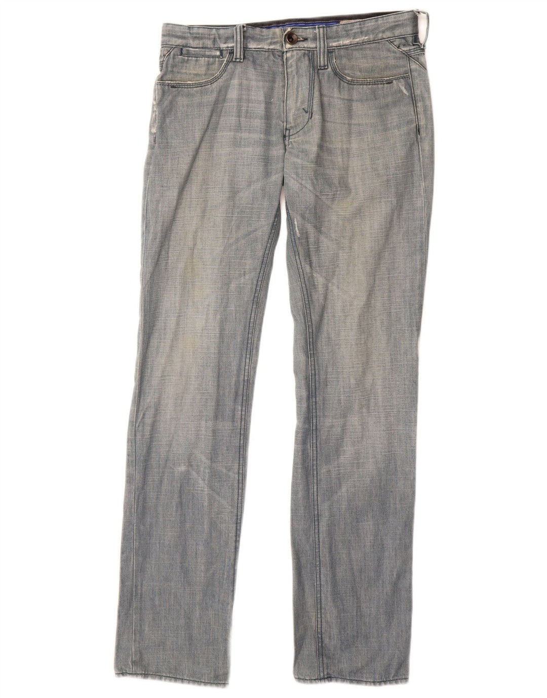 Vaqueros Slim Mujer Gas W31 L32 Algodón Azul