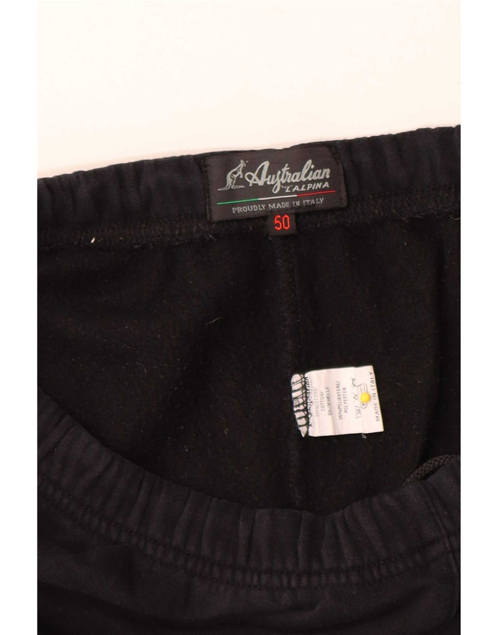 AUSTRALIAN L'ALPINA Hombres IT 50 Grande Algodón Negro