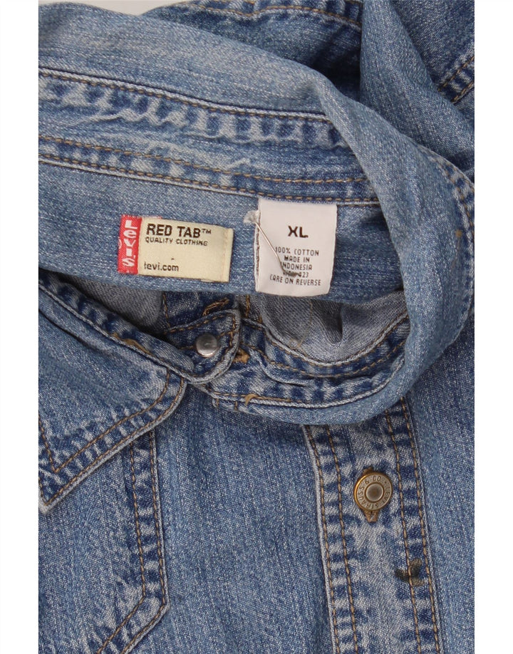 Camisa Levi's Hombre Denim XL Algodón Azul