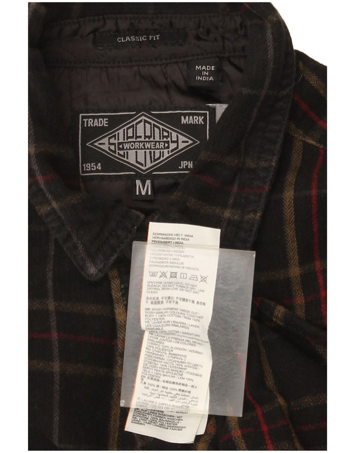 Superdry Camisa De Franela De Corte Clásico Con Cuadros Multicolores Medianos
