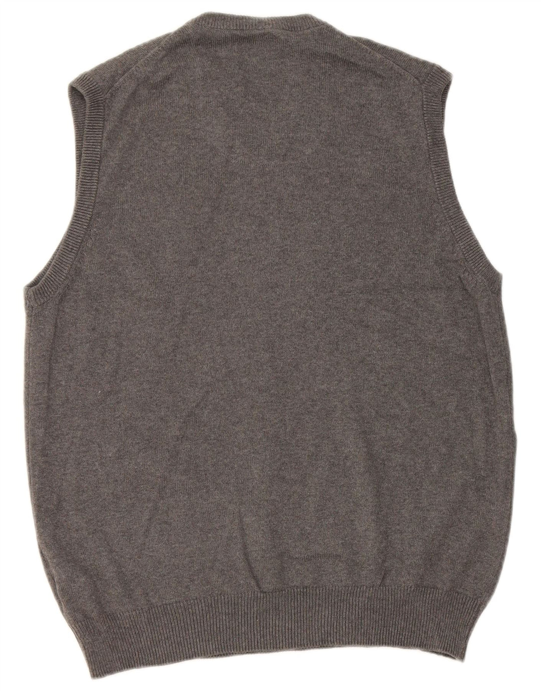 Marks & Spencer Camiseta sin mangas de ajuste regular para hombre de algodón gris medio