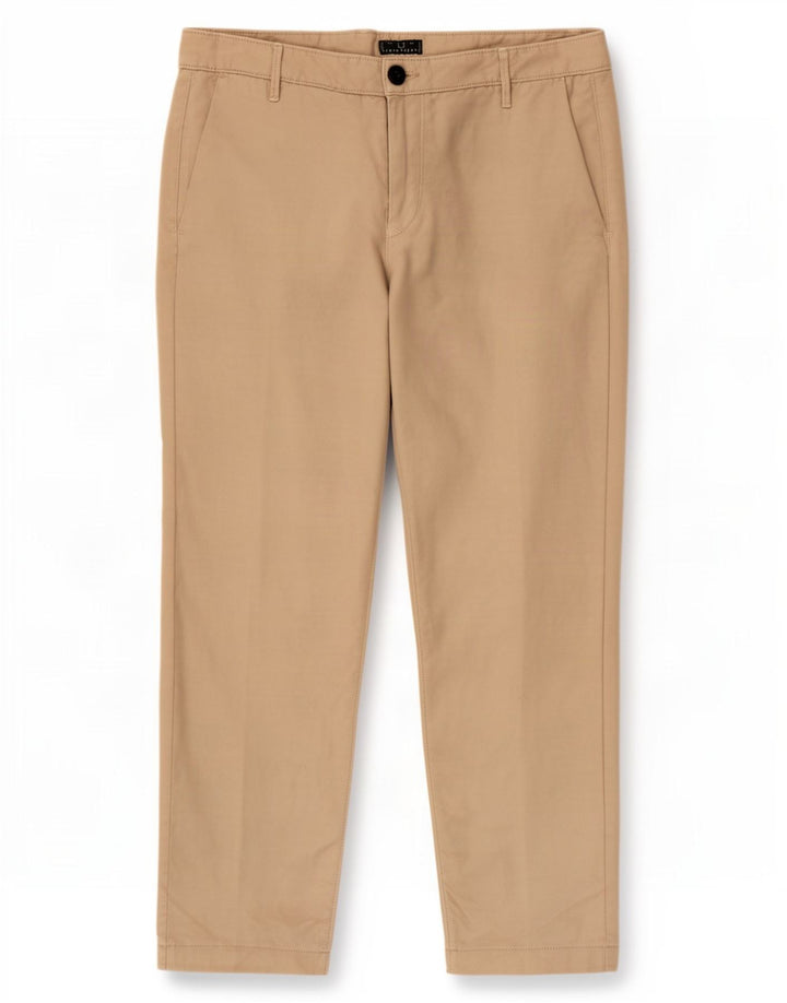 Pantalones Cortos Fred Perry Mujer W31 L25 Algodón Beige