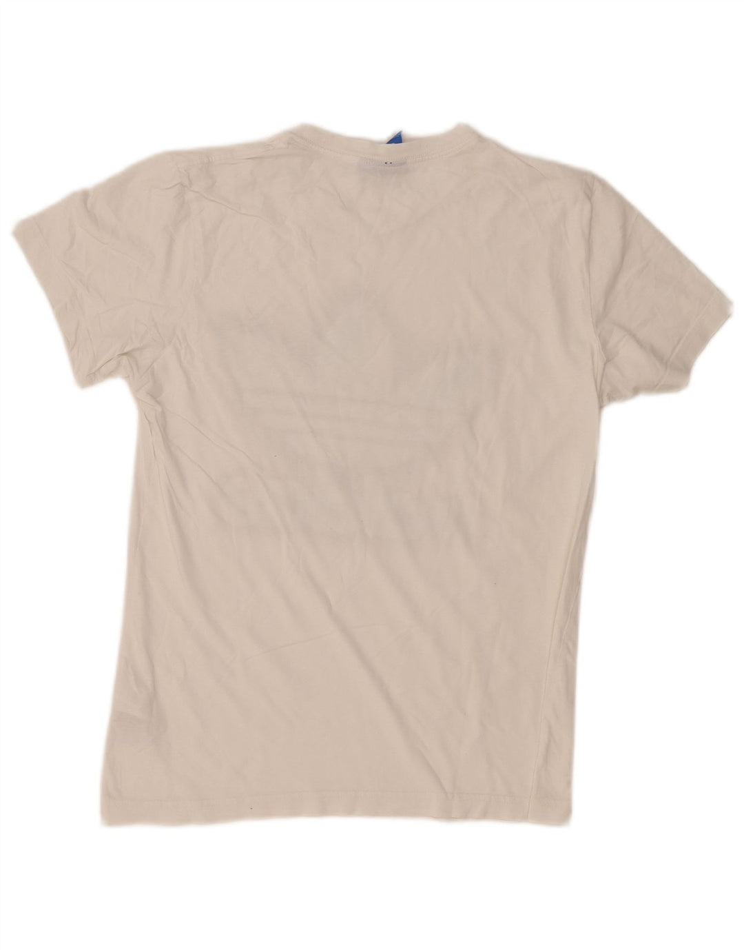 Adidas - Camiseta gráfica para hombre, talla mediana, algodón blanco