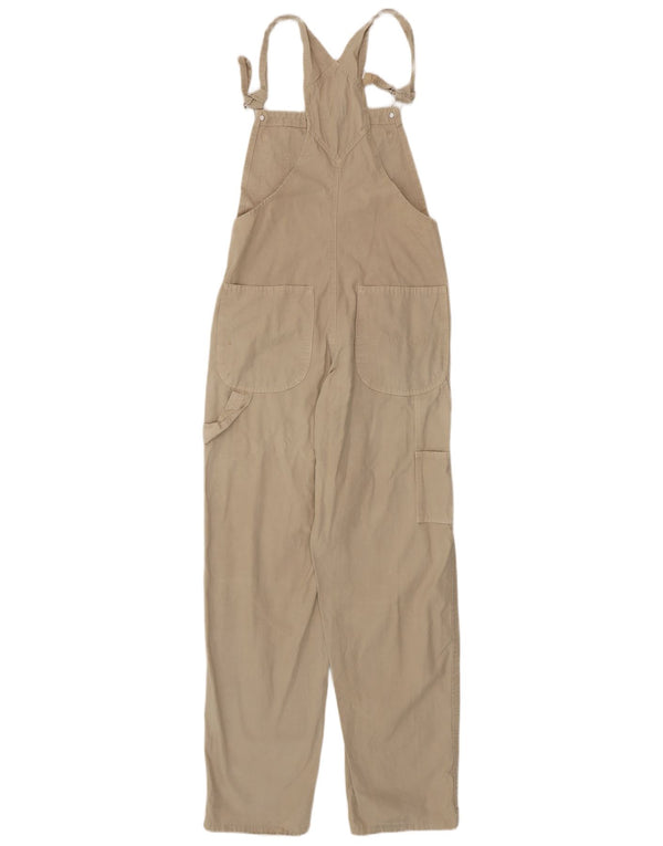 Vintage Hombre Dungarees Cargo Pantalones W30 L31 Beige