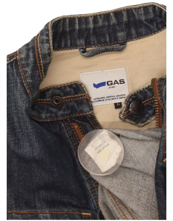 Gas Chaqueta Vaquera Mujer ES 40 XL Algodón Azul