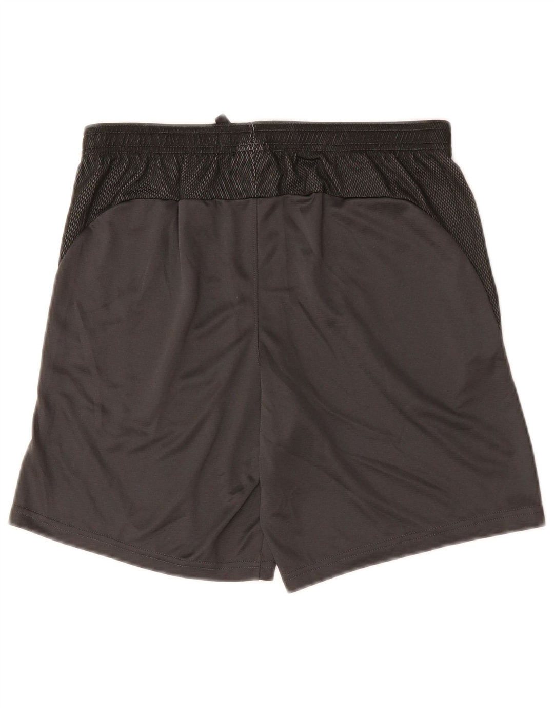 Nike - Pantalones cortos deportivos Dri Fit para hombre, poliéster gris pequeño