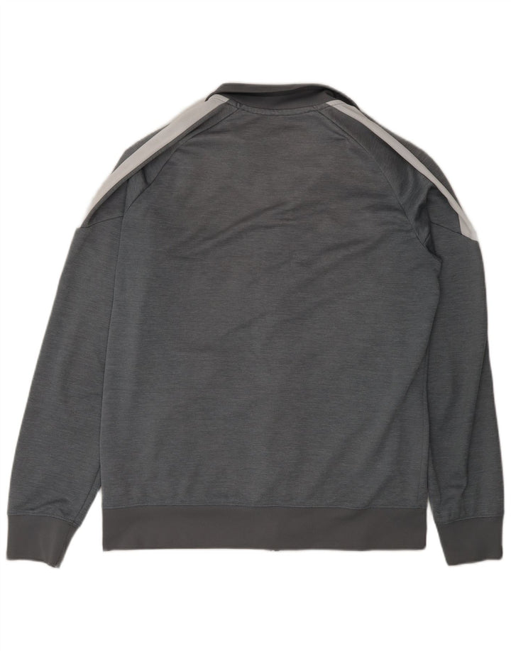 Nike Dri Fit Regular Chándal Top Chaqueta Gris Medio Color Block