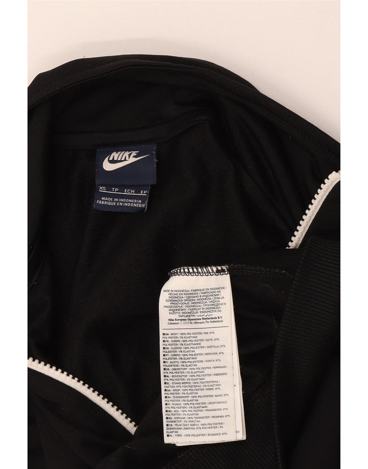 Nike - Chaqueta de chándal para hombre (talla XS), color negro y poliéster