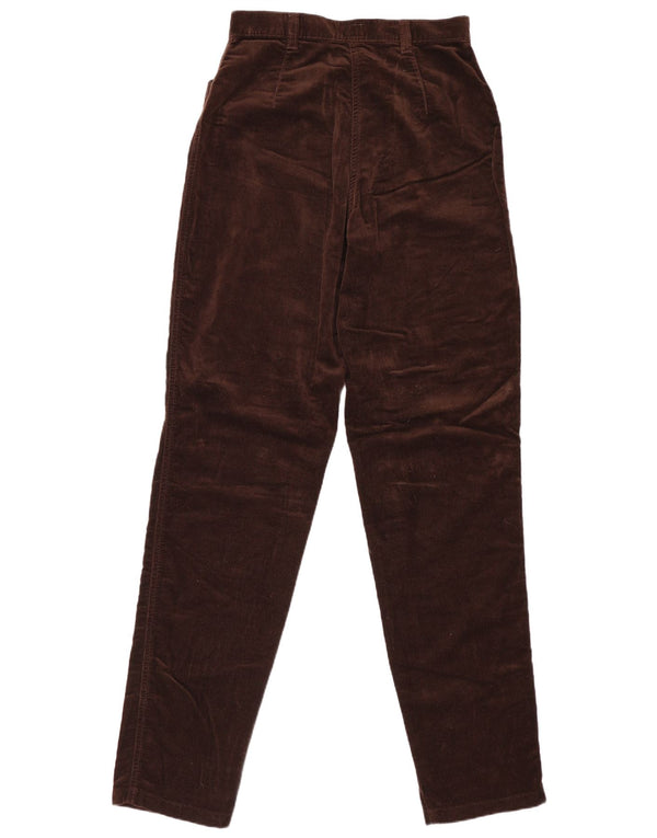 Pantalones Casuales Rectos Calvin Klein Mujer W26 L32 Marrón