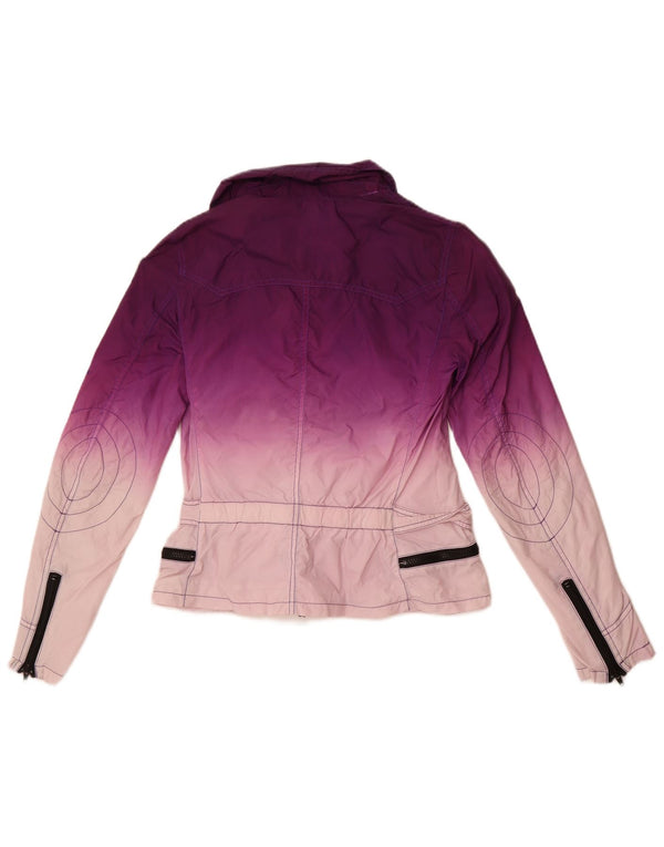 Blauer - Chaqueta utilitaria para mujer (talla 40), color morado medio, poliamida