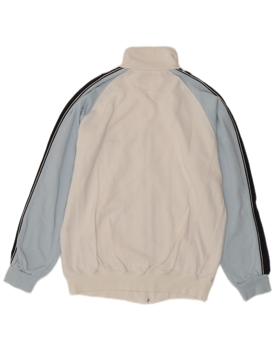 Champion Chaqueta de chándal para mujer UK 40 Large Off White Colorblock