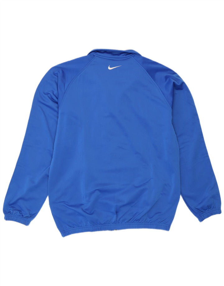 Nike - Chaqueta de chándal para hombre, talla 38/40, color azul medio, poliéster