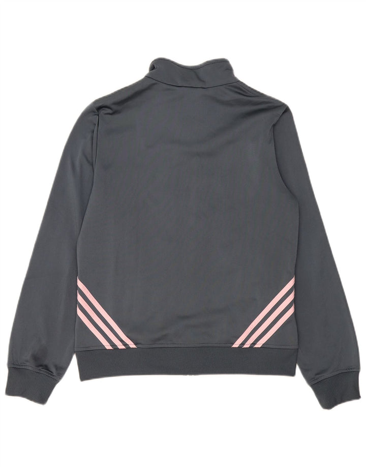 Adidas - Chaqueta de chándal para mujer, talla 40, talla grande, color azul marino
