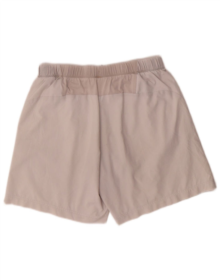 Pantalón Corto Deportivo Asics Hombre Medio Blanco Poliéster