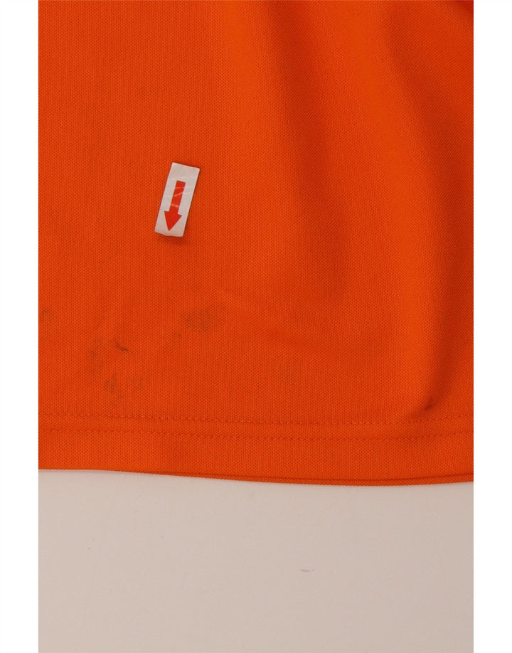 Adidas Mens Climalite Camiseta Top 2XL Naranja Poliéster