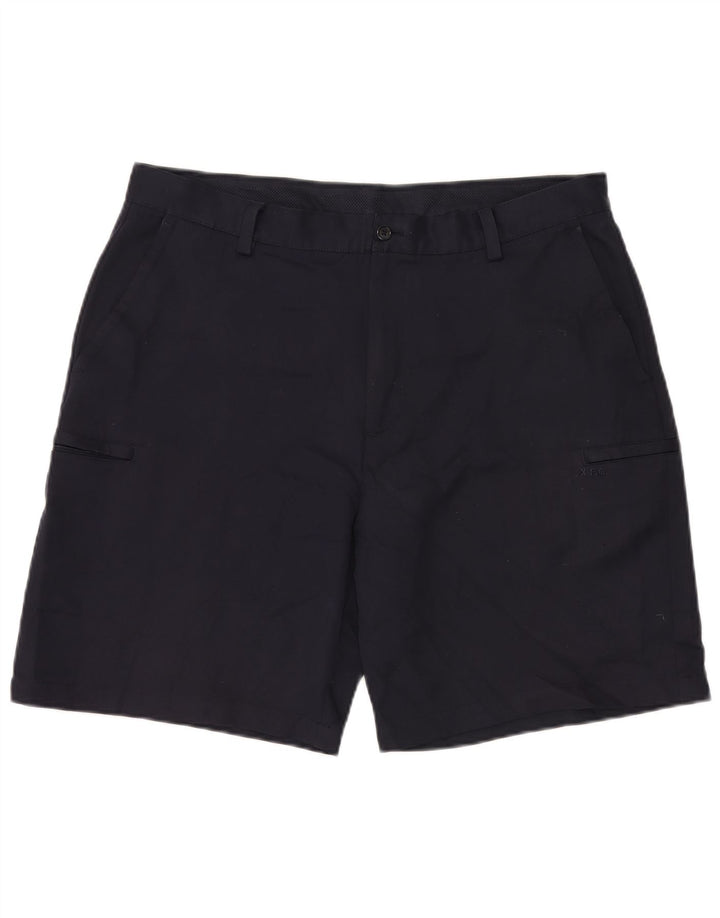 IZOD Pantalones cortos cargo para hombre W38 XL Poliéster azul marino