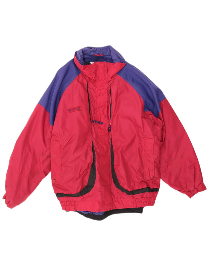 Columbia Chaqueta de esquí para hombre XL Color rojo