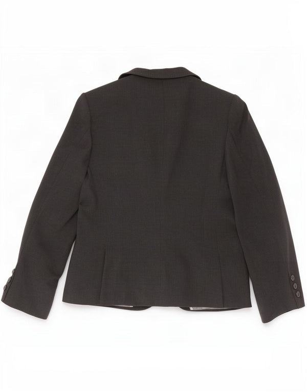 Marks & Spencer Chaqueta tipo blazer con 1 botón para mujer UK 46 Poliéster gris grande