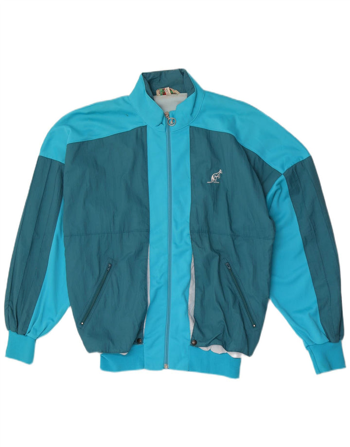 AUSTRALIAN L'ALPINA Chaqueta superior de chándal para hombre IT 50 Medium Blue Colourblock