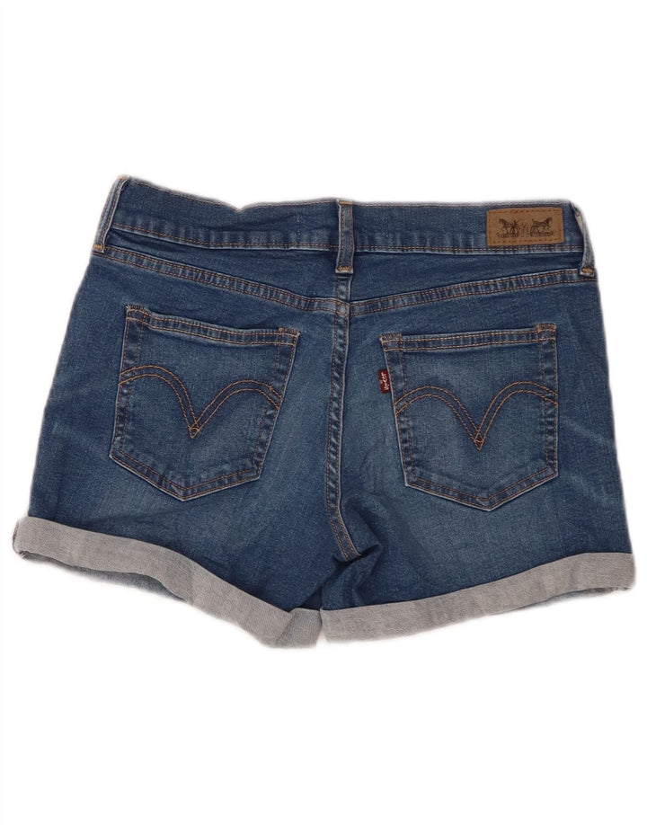 LEVI'S Shorts Vaqueros Mujer W26 Small Azul Algodón