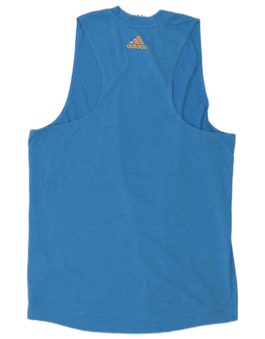 ADIDAS Hombre Graphic Vest Top Poliéster Azul Medio