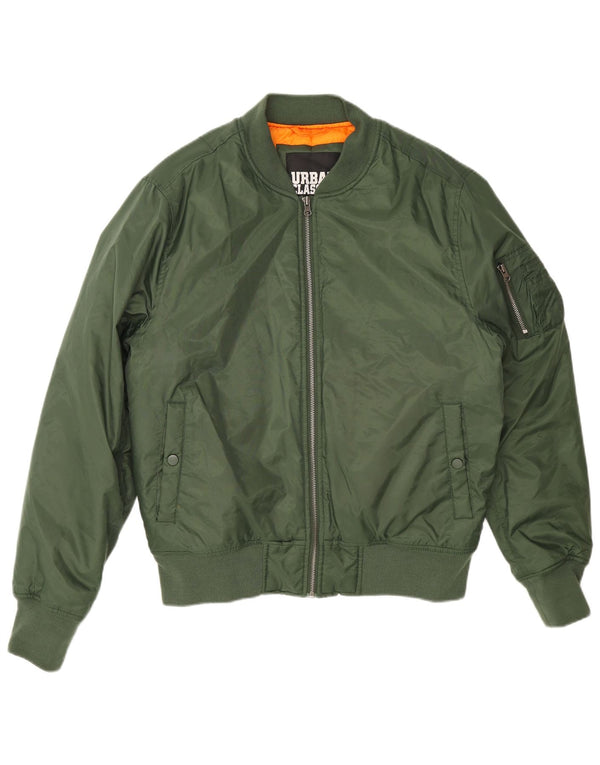 Chaqueta bomber para hombre Urban Classics UK 40 Large Nylon verde