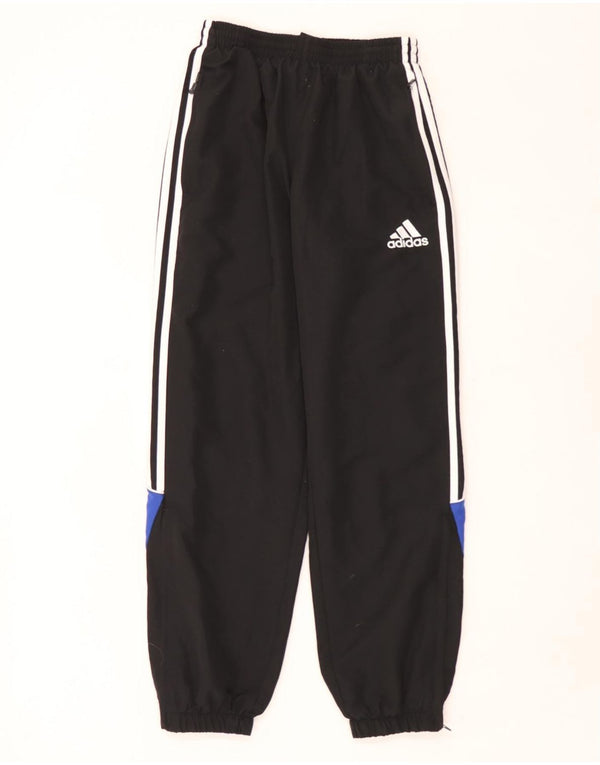 Adidas Pantalones de chándal para hombre Joggers UK 34/36 Small Black Colourblock