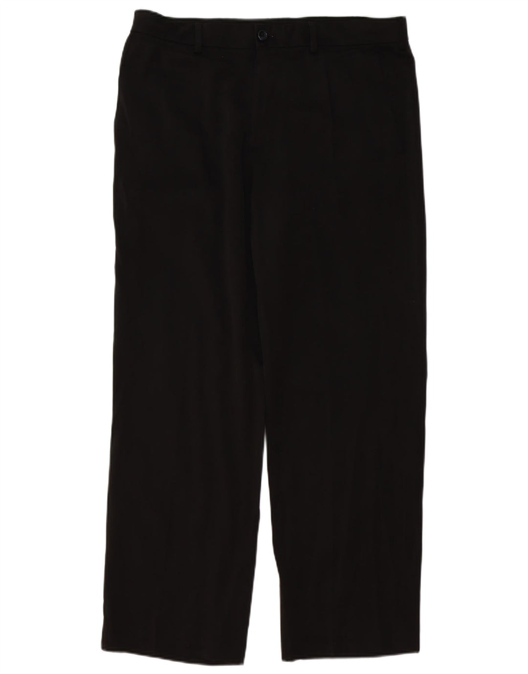 IZOD Pantalón chino recto para hombre W34 L30 Poliéster negro