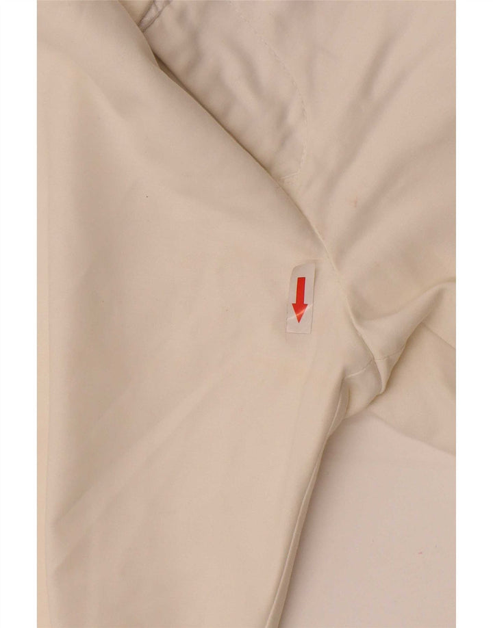 Pantalones Cortos Chinos Tommy Hilfiger Mujer W30 Algodón Blanco Mediano