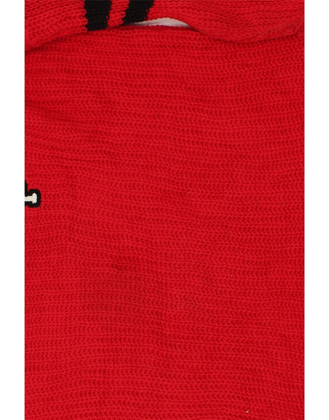 PINK Womens Oversized Graphic Crew Neck Jumper Sweater UK 16 Large Red | Vintage Pink | Thrift | Second-Hand Pink | Used Clothing | Messina Hembry 