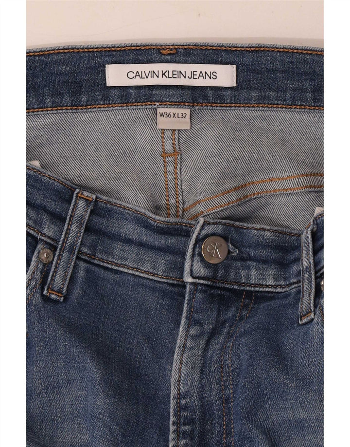 Calvin Klein Jeans ajustados para hombre W36 L32 Azul