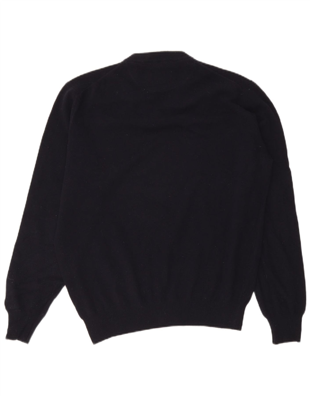 Armata Di Mare Suéter con Cuello en V para Hombre Grande Lana Azul Marino