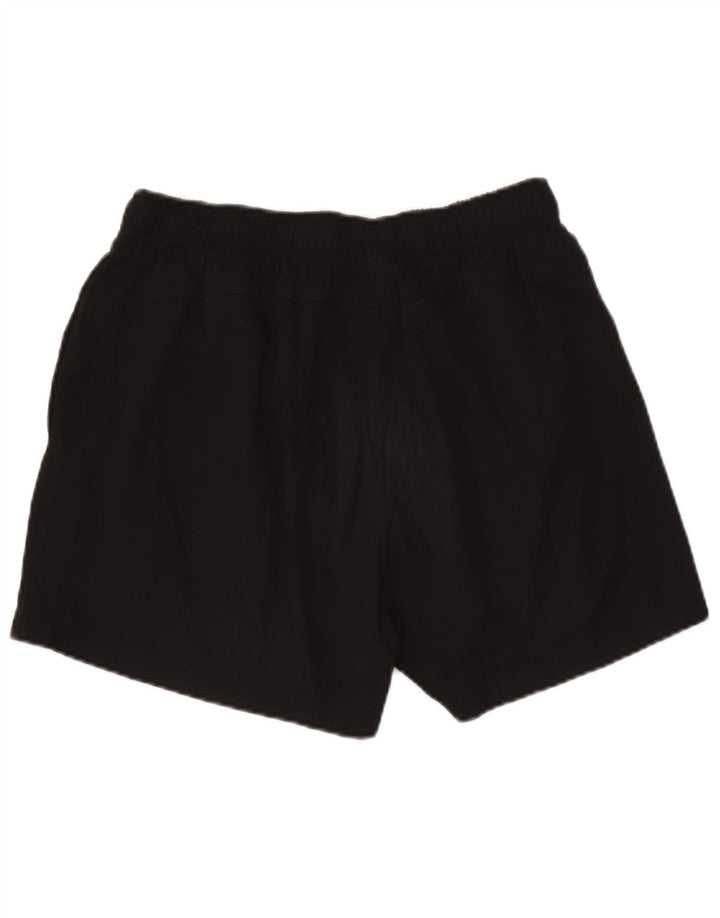 Puma - Pantalones cortos deportivos para hombre, talla grande, poliéster negro