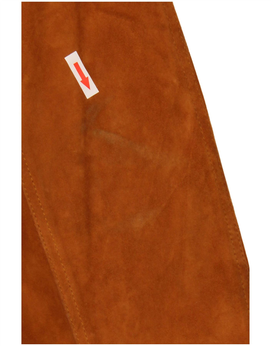 Vintage hombres ante bomber chaqueta IT 50 marrón grande