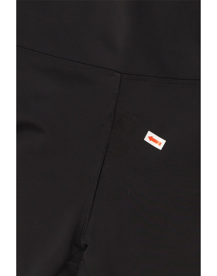 ADIDAS Leggings Climalite para mujer Reino Unido 12/14 Mediano Negro Poliéster