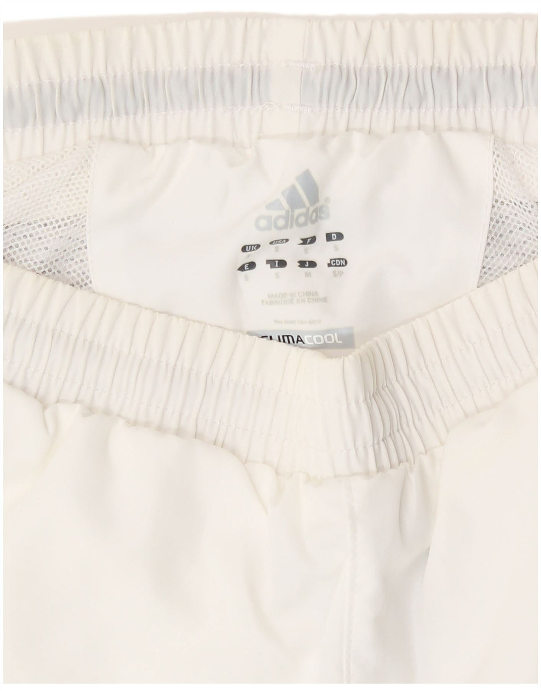 Adidas Mens Climacool Bermuda Sport Shorts Pequeño Blanco Poliéster Deportes