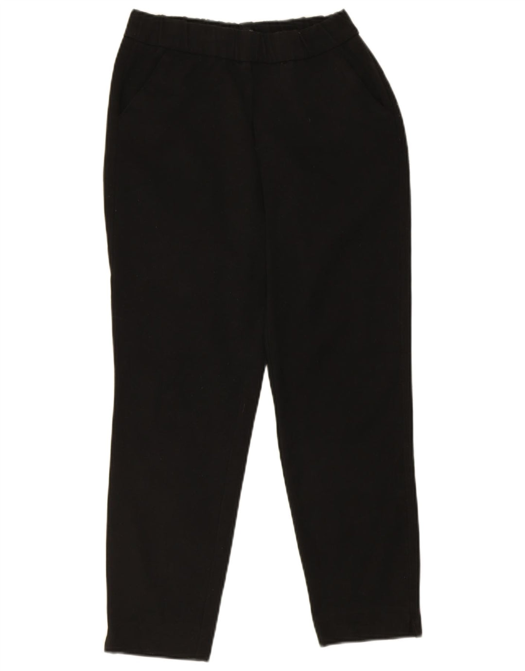 Zara Mujer Pantalones Cortos Delgados Pequeños W26 L24 Negro