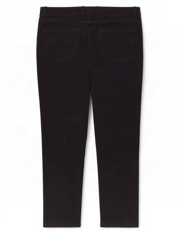Marks & Spencer Pantalones de pana cónicos para mujer UK 18 XL W36 L27 Azul marino