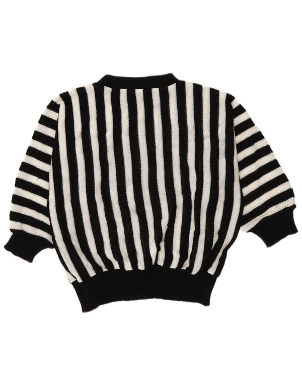 Jersey C&A para mujer con cuello barco EU 48/50 XL Acrílico a rayas negras