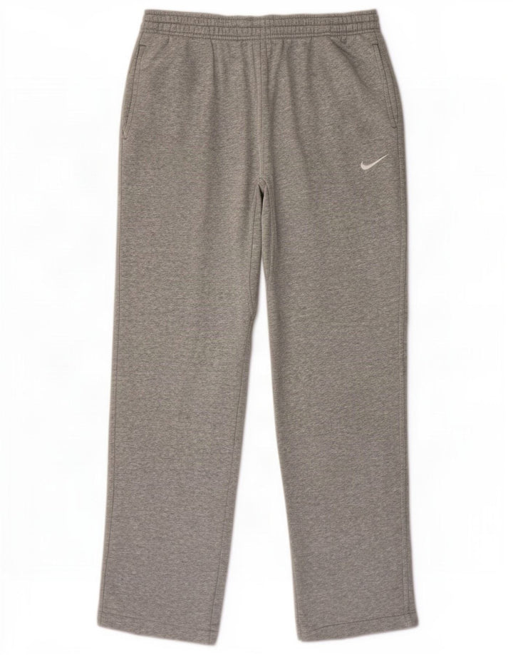 Pantalones de chándal Nike de algodón moteado en gris medio - Hombre