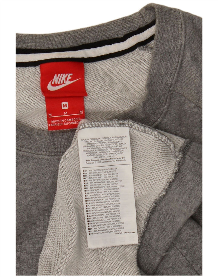 Sudadera Nike Jumper Gris Medio De Algodón Moteado