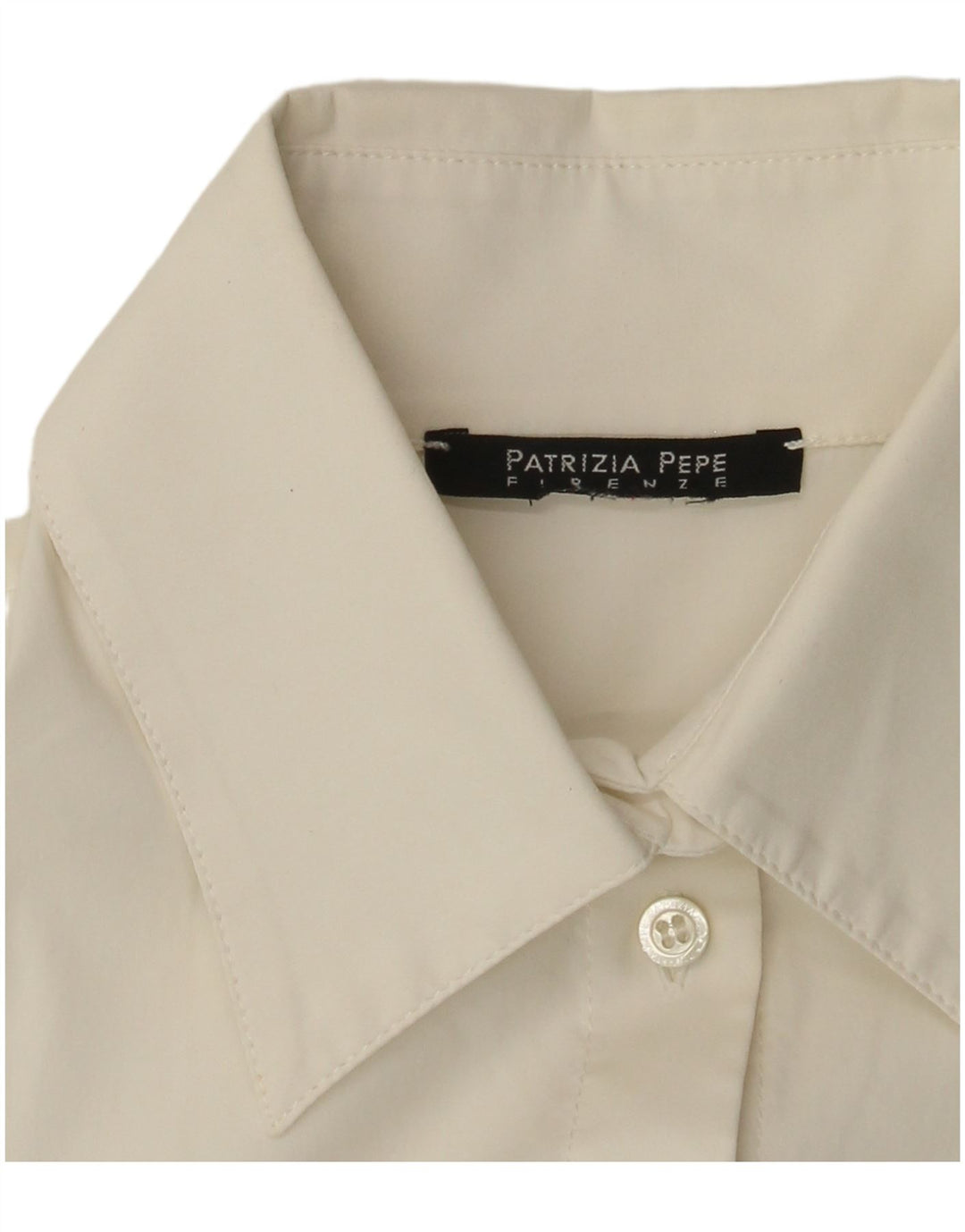 Patrizia Pepe Camisa Mujer Reino Unido 42 Mediano Blanco