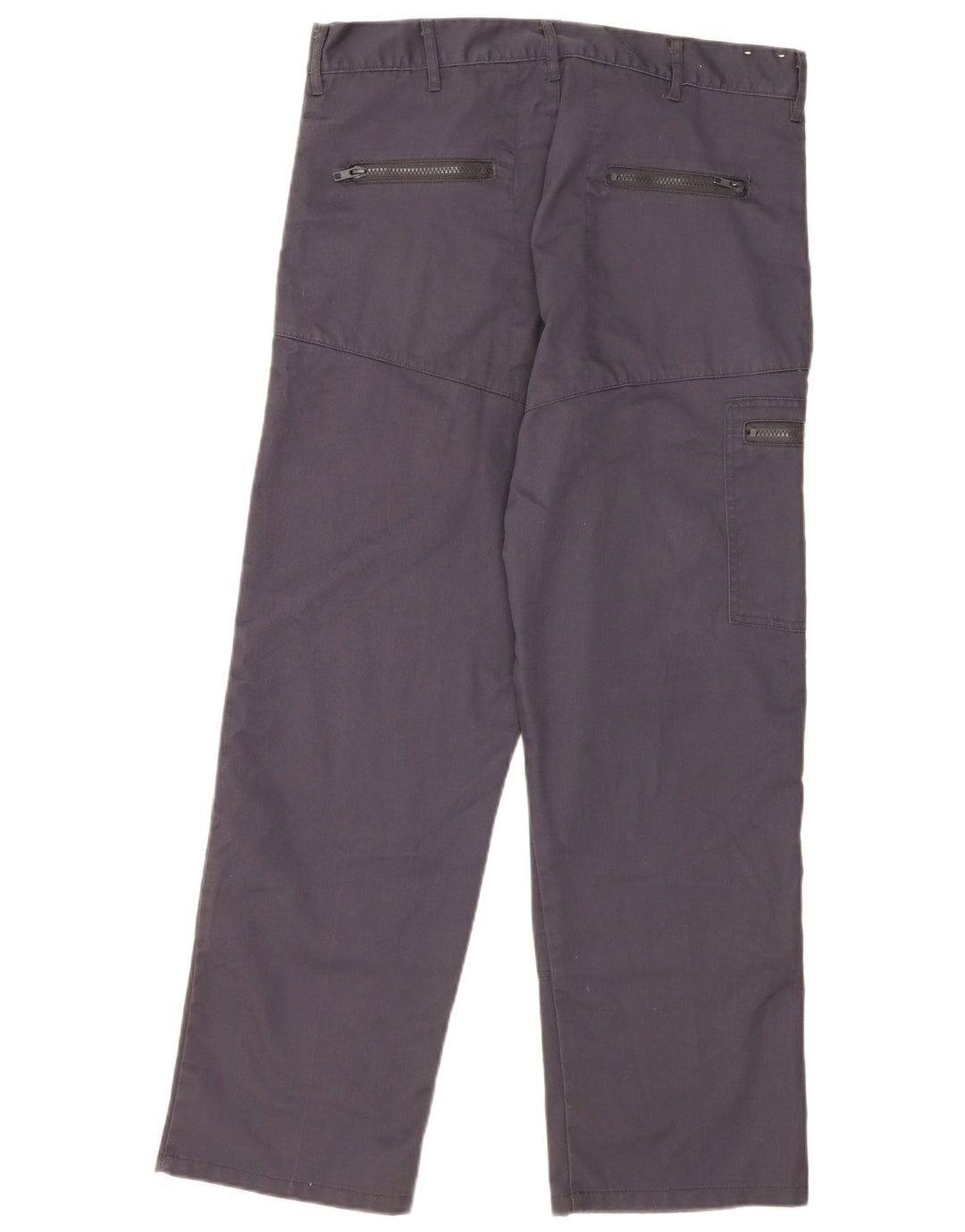 Dickies Pantalones cargo rectos para hombre W34 L29 Poliéster azul marino