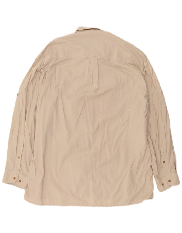 Camisa Rohan Hombre Large Poliamida Beige